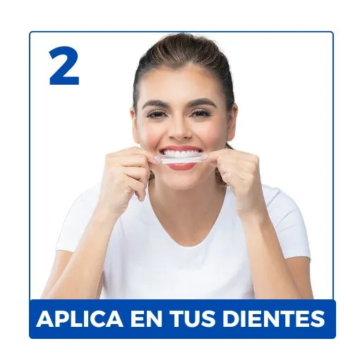 Aplica la tira Cosmodent