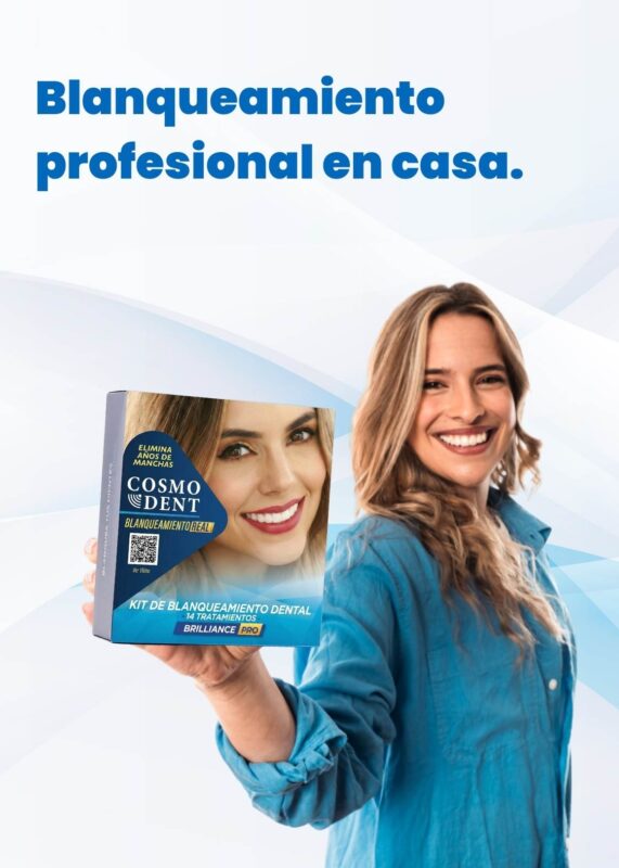Blanqueamiento profesional en casa.